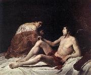 GENTILESCHI, Orazio Cupid and Psyche dfhh Spain oil painting artist